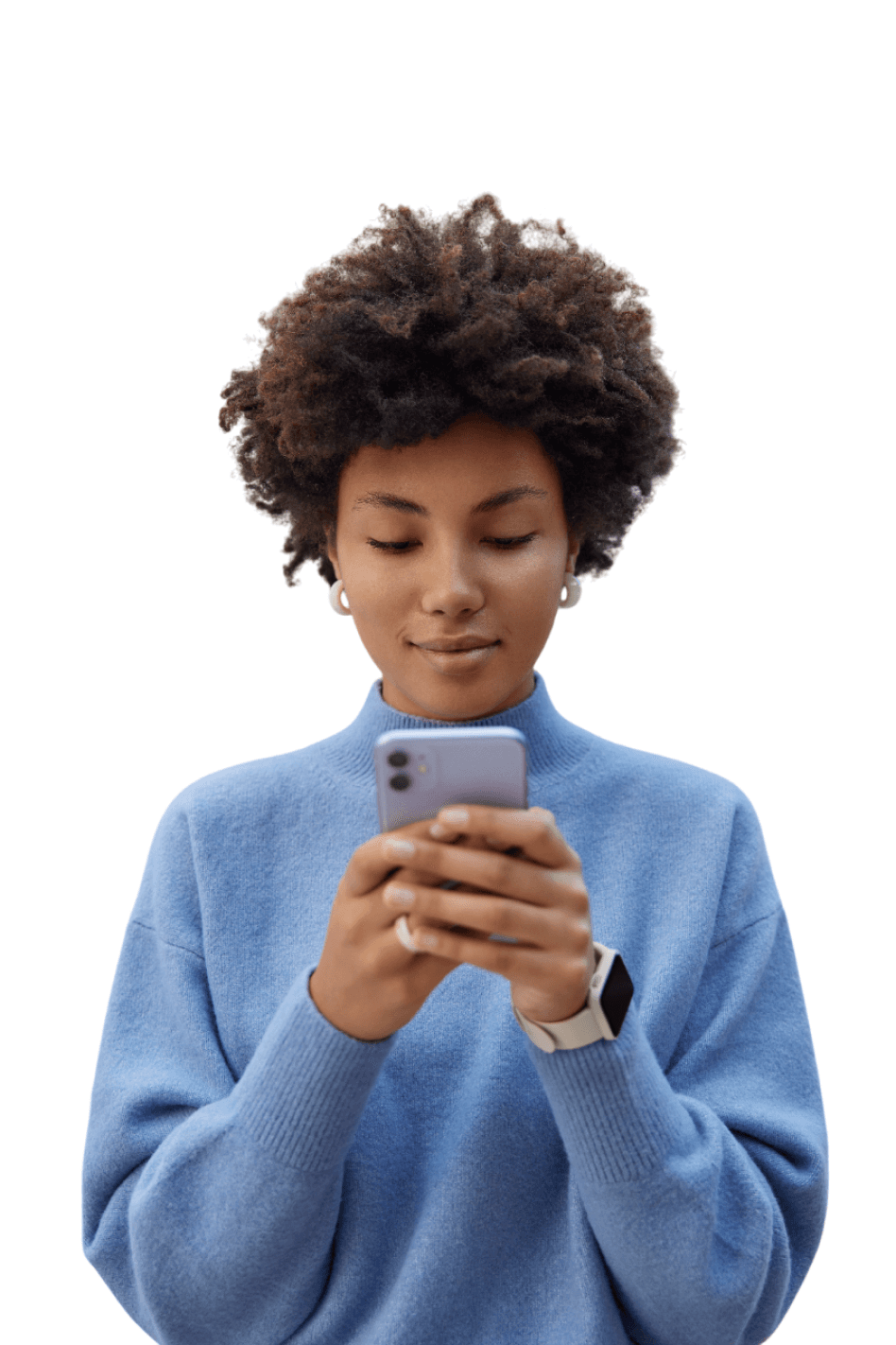 Person using Vend platform